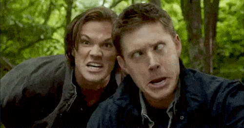 SPN funny faces.gif