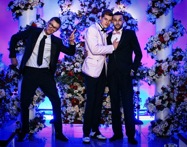 The Gay Wedding (Cory, Chris H. and Don)