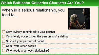 Which Battlestar Galactica Character Are You?