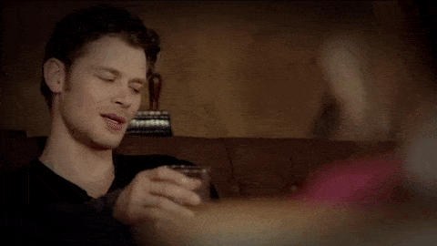 Klaus and Camille no chemistry.gif