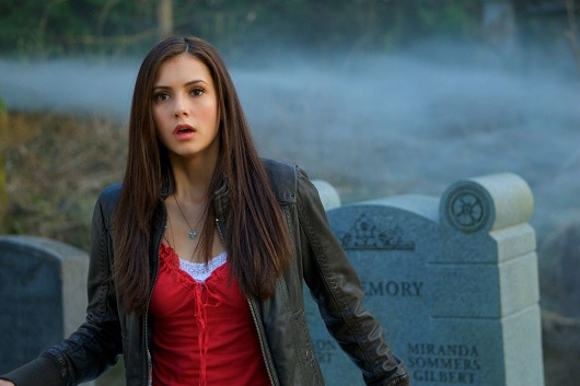 Katherine Pierce curls  Katharina petrova, Vampire diaries, Coole