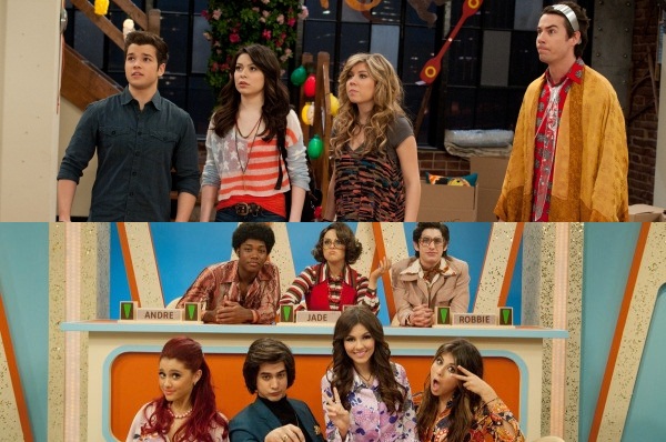 "iApril Fools” and “April Fool’s Blank,” iCarly and Victorious