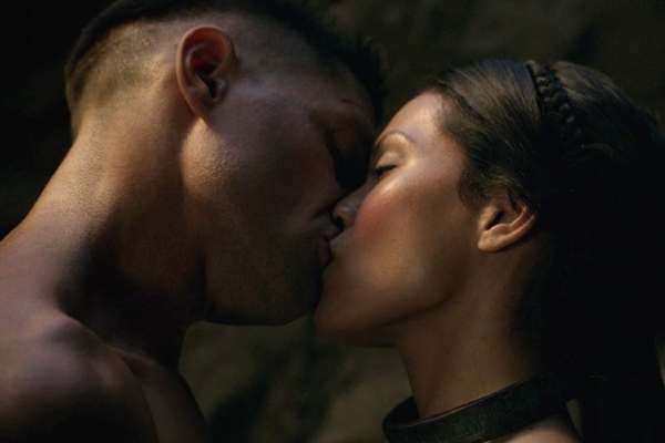 Crixus and Naevia, Spartacus: Blood and Sand
