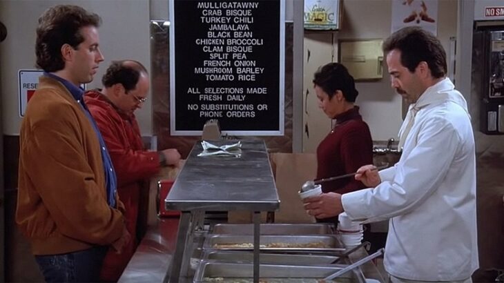 Top 15 Places to Eat on TV: #4 The Soup Nazi's Restaurant, 'Seinfeld'