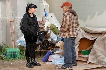 NCIS Abbey Helps a Homeless Veteran
