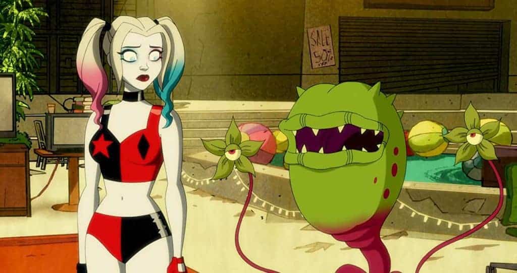 Harley Quinn and Frank the Plant
