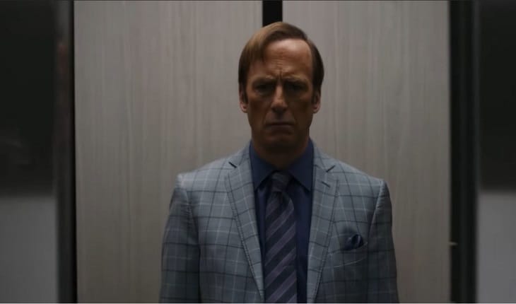 Jimmy on elevator