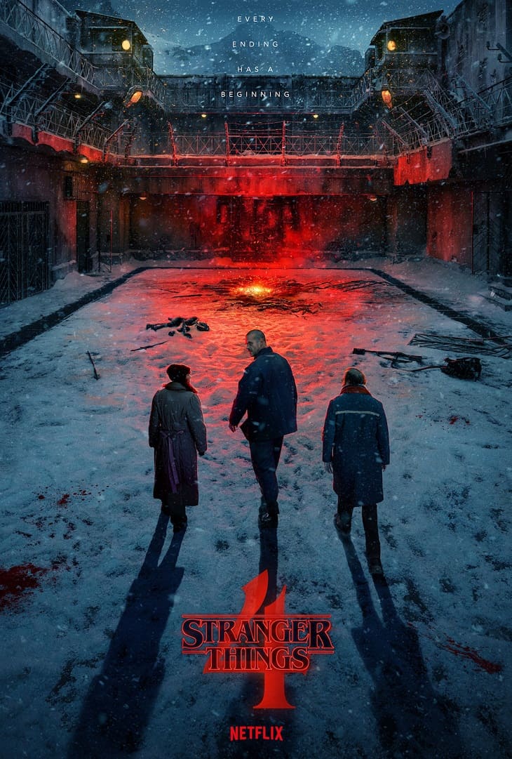 Stranger Things 4 Poster - Russia