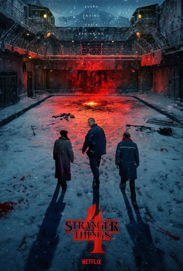 Stranger Things 4 Poster - Russia
