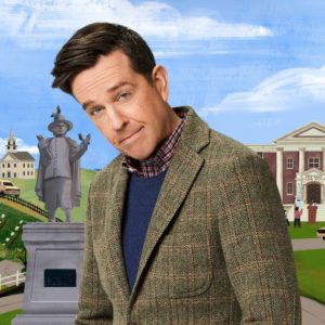 Ed Helms in Rutherford Falls