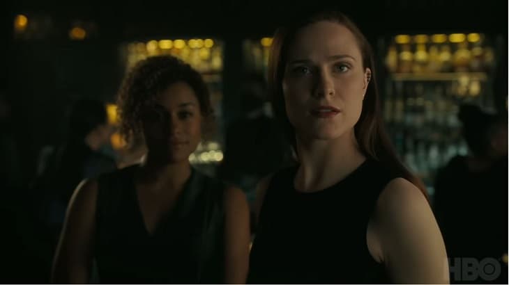 Ariana DeBose beside Evan Rachel Wood in Westworld Season 4 Trailer