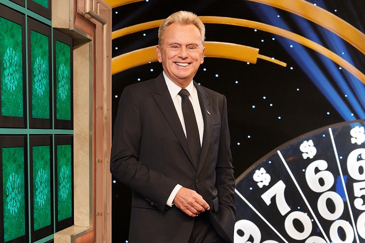 Pat Sajak on Celebrity Wheel of Fortune
