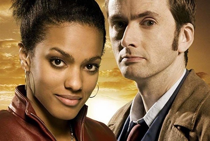 Freema Agyeman and David Tennant