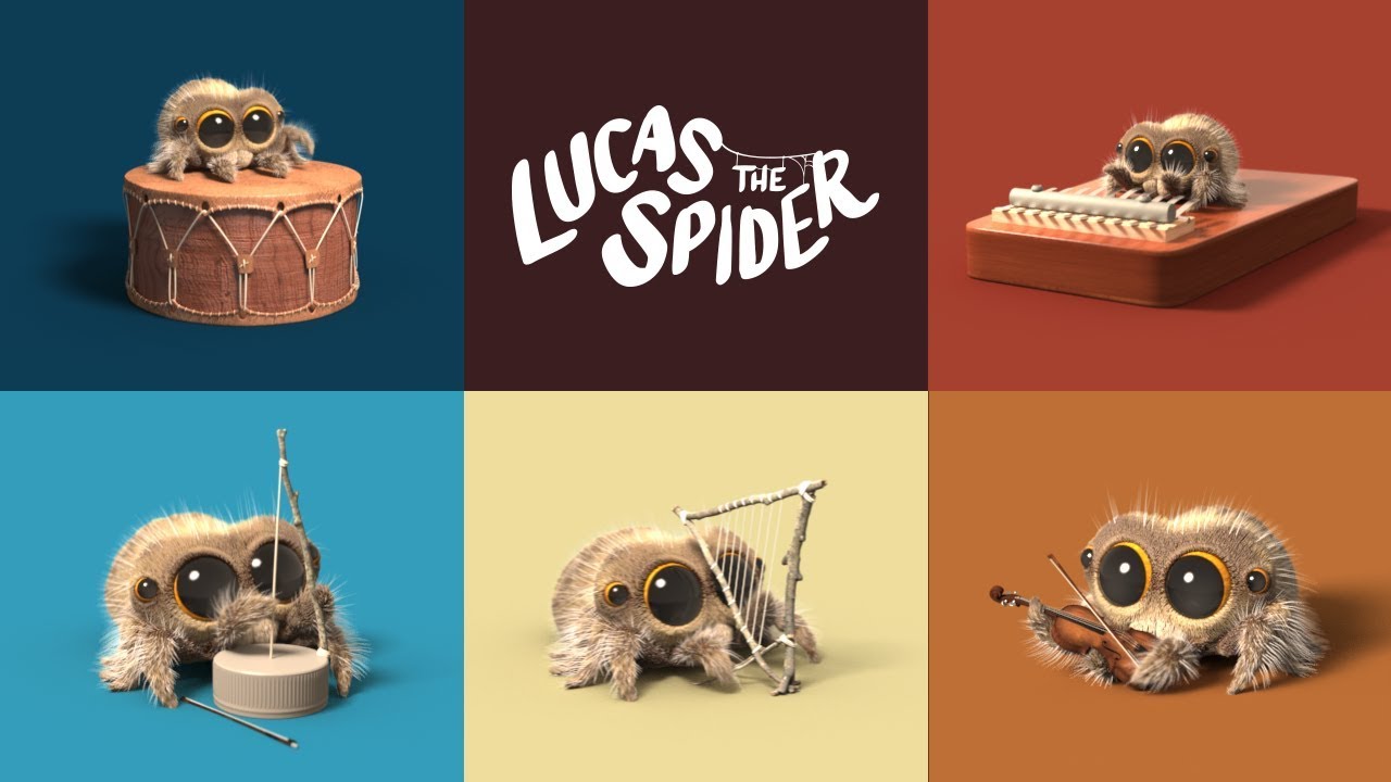 All About The Characters of “Lucas the Spider”