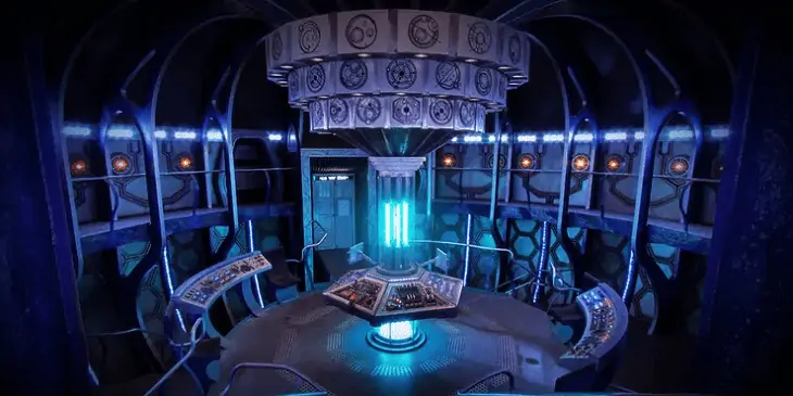The TARDIS Console Room - Doctor Who