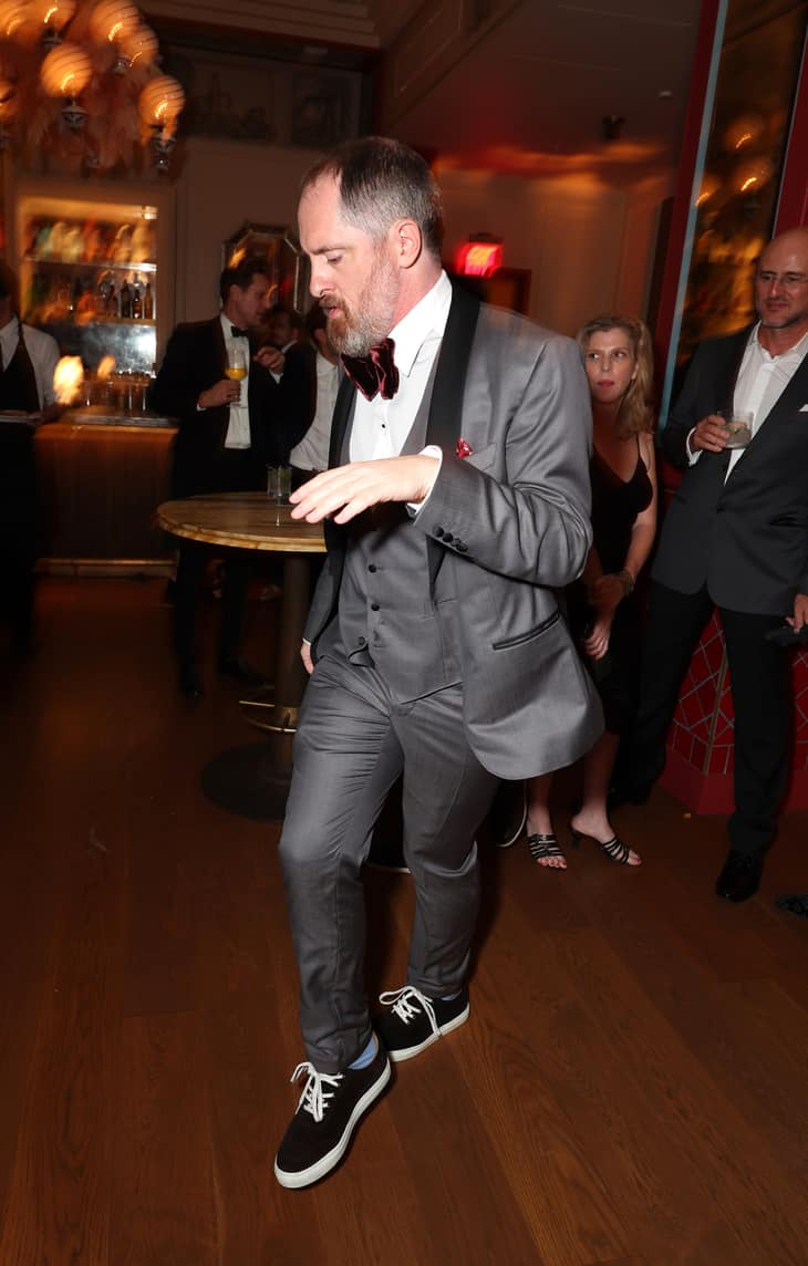 Brendan Hunt attends the Apple TV+ Primetime Emmy Reception Red Carpet at Mother Wolf.