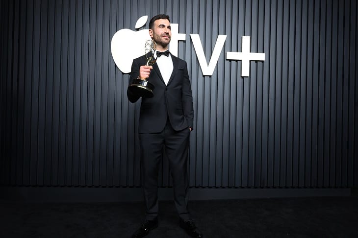 Brett Goldstein attends the Apple TV+ Primetime Emmy Reception Red Carpet at Mother Wolf.