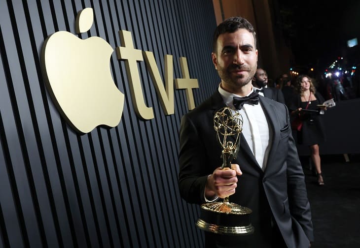 Brett Goldstein attends the Apple TV+ Primetime Emmy Reception Red Carpet at Mother Wolf.