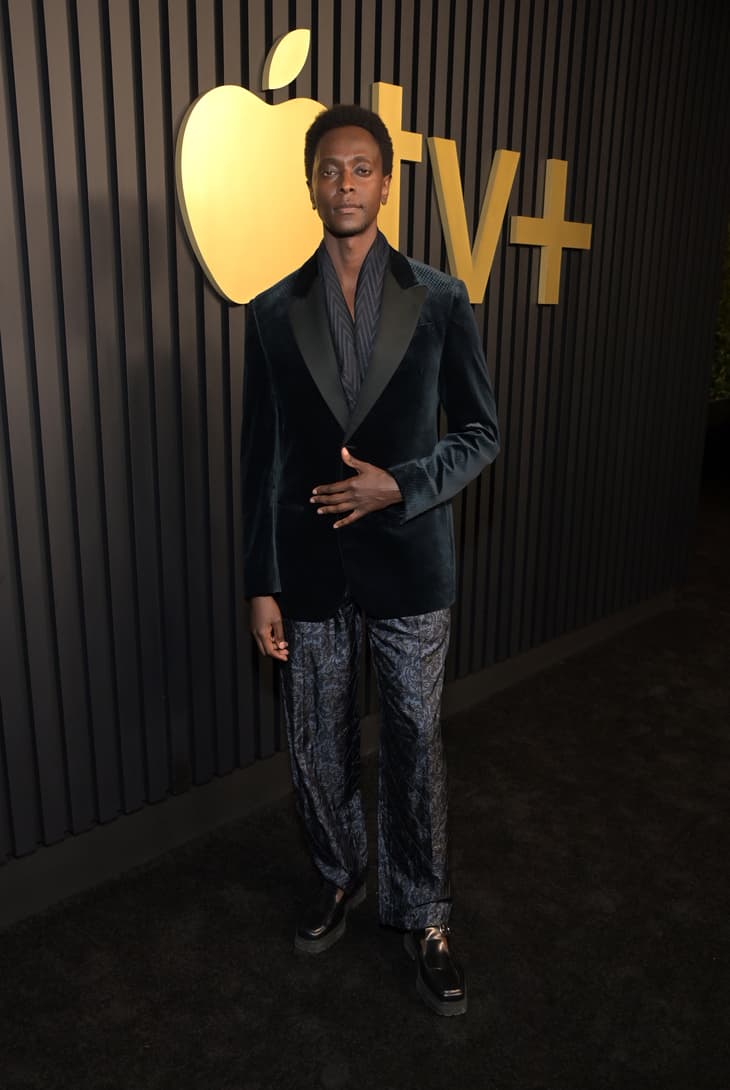 Edi Gathegi attends the Apple TV+ Primetime Emmy Reception Red Carpet at Mother Wolf.