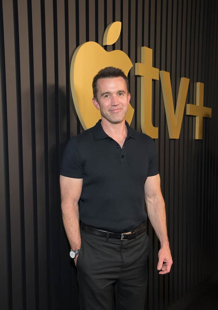 Rob McElhenney attends the Apple TV+ Primetime Emmy Reception Red Carpet at Mother Wolf.