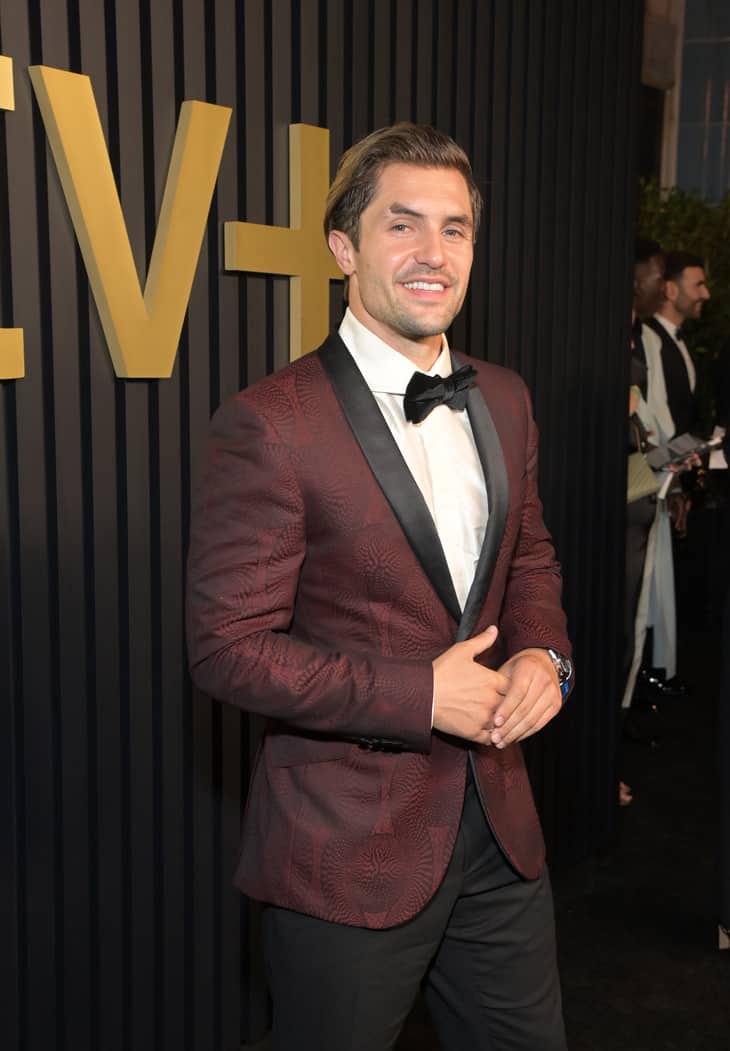 Phil Dunster attends the Apple TV+ Primetime Emmy Reception Red Carpet at Mother Wolf.