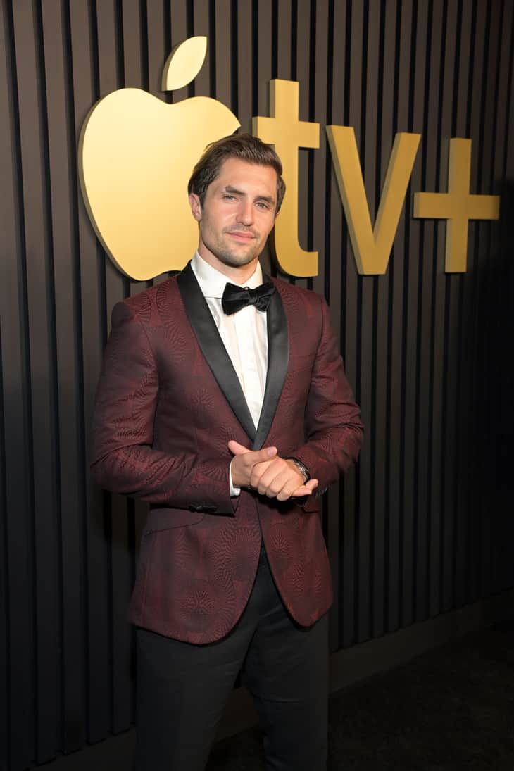 Phil Dunster attends the Apple TV+ Primetime Emmy Reception Red Carpet at Mother Wolf.