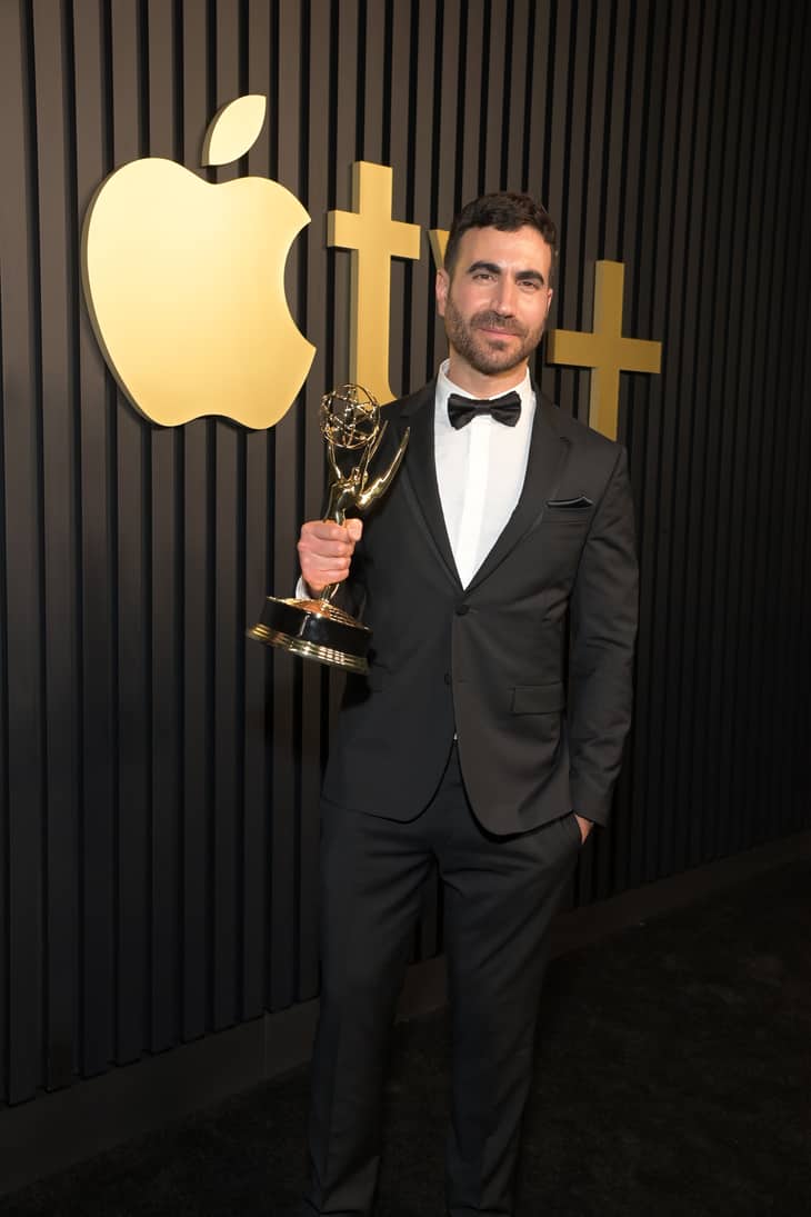 Brett Goldstein attends the Apple TV+ Primetime Emmy Reception Red Carpet at Mother Wolf.