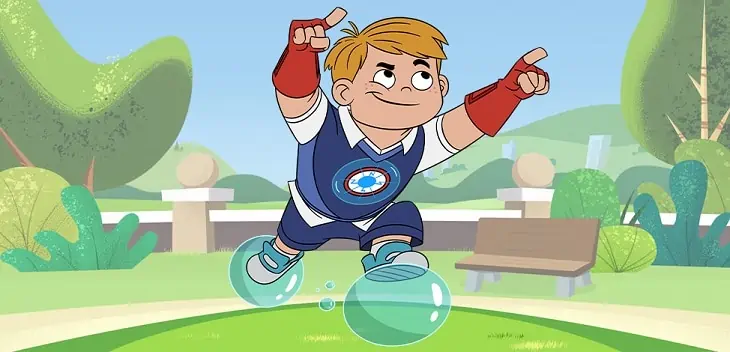 Benny Bubbles in Hero Elementary