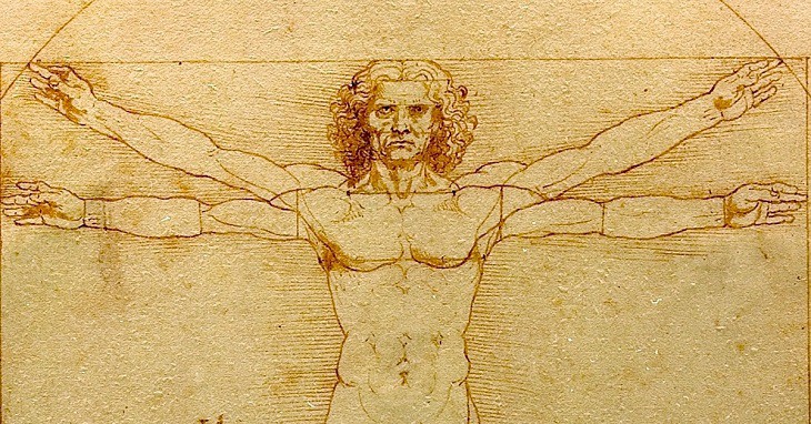 Leonardo da Vince Vitruvian Man