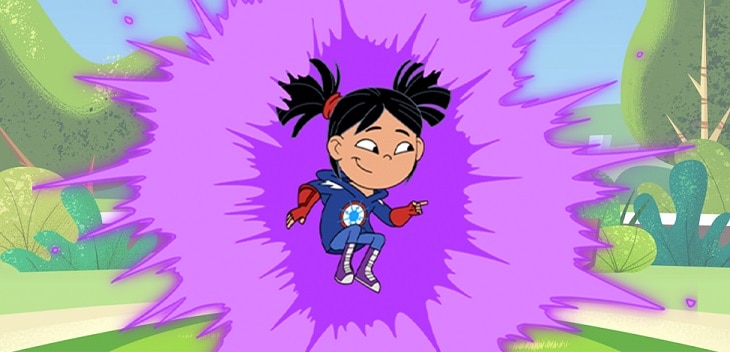 Sara Snap in Hero Elementary