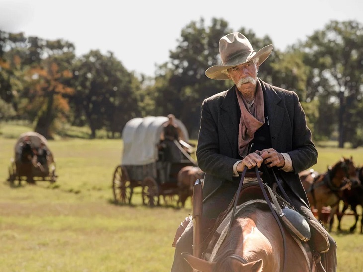 Sam Elliot in Yellowstone Prequel 1883