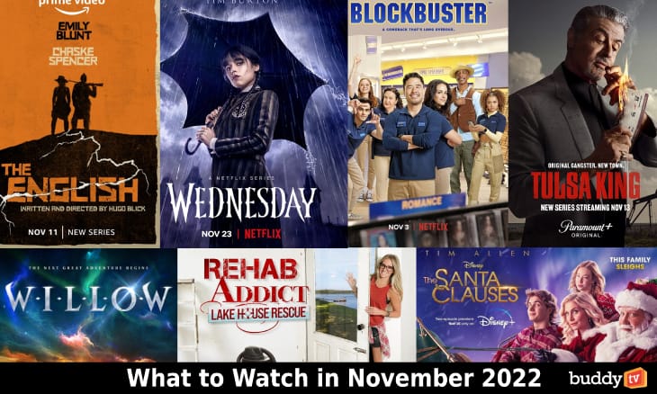New TV Shows to Watch in November 2022