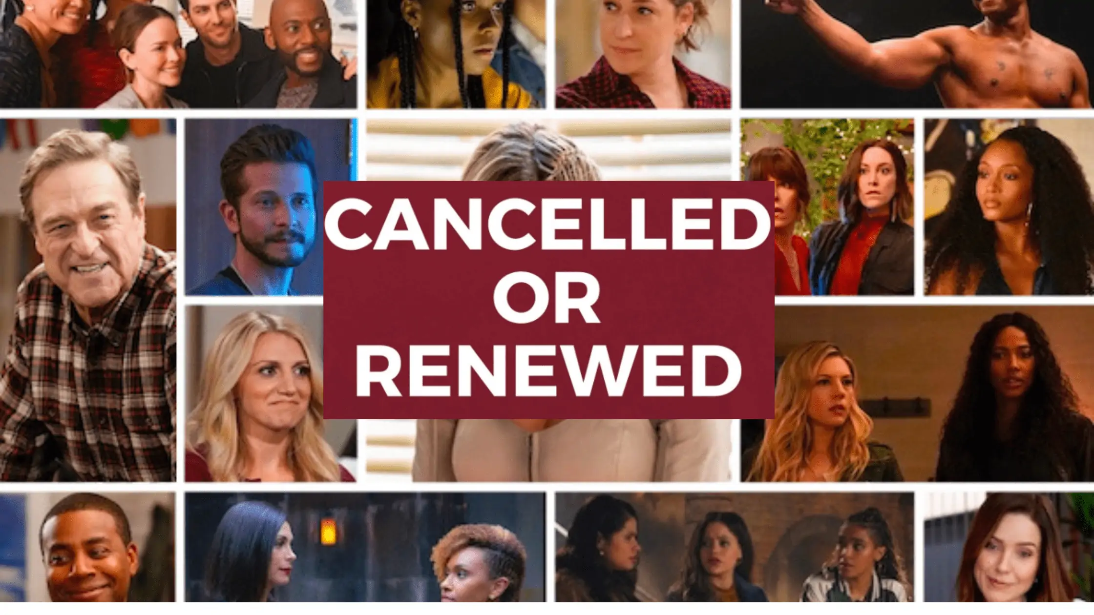 Renewed or Canceled TV Shows (2022 Guide)