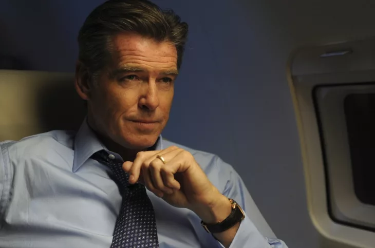 Pierce Brosnan in The Ghost Writer