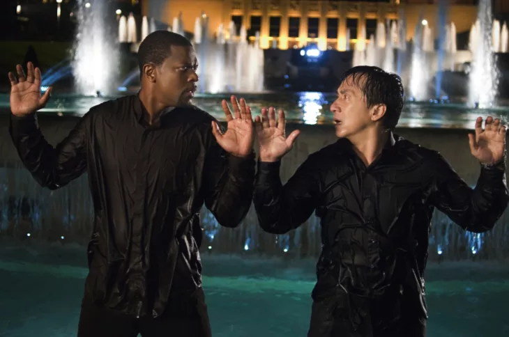 Chris Tucker and Jackie Chan in Rush Hour 3 (2007)