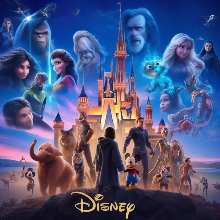 AI Disney Poster