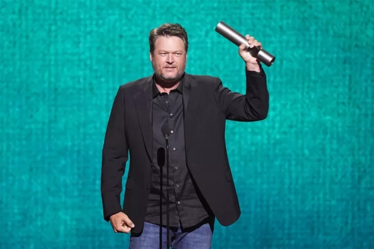 Blake Shelton Peoples Choice Country Music Awards Winner