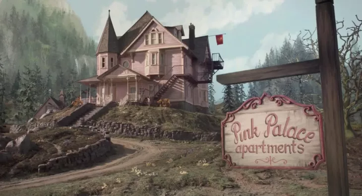 Coraline Pink Palace Apartments