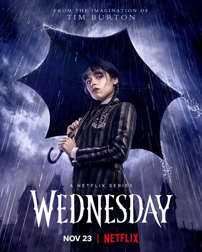 Wednesday Netflix Poster