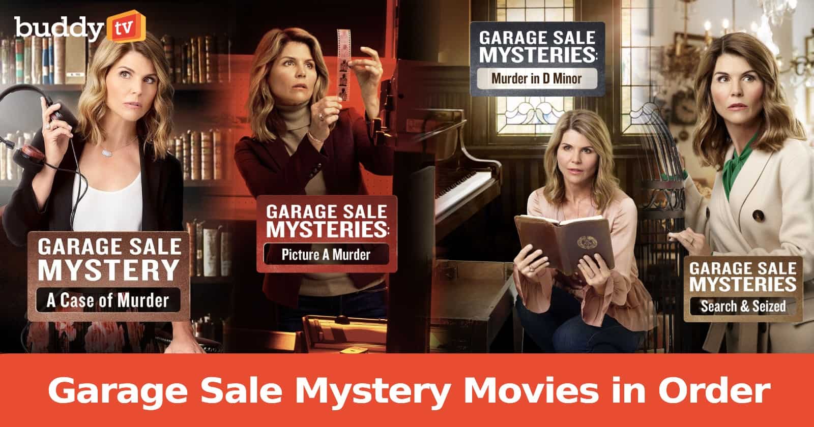 Garage Sale Mystery Movies in Order