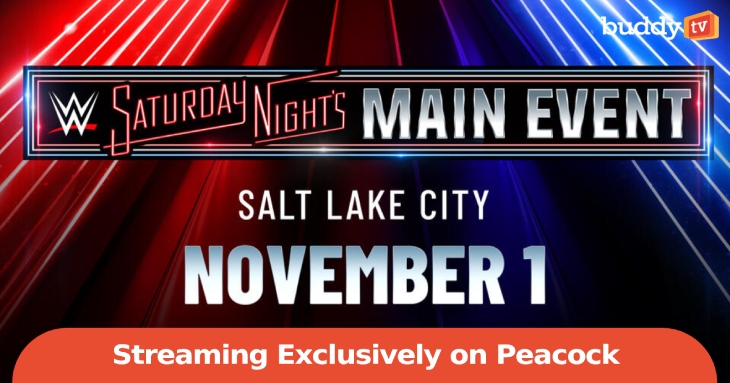 WWE Saturday Night’s Main Event Heads to Salt Lake City This November