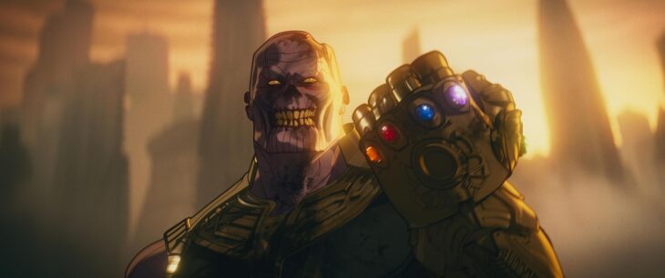 Thanos in ‘Marvel Zombies’ on Disney+