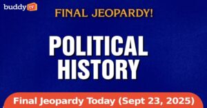 Final Jeopardy! Today: Clue, Answer & Contestants (Sept 23)