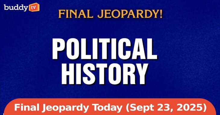 Final Jeopardy! Today: Clue, Answer & Contestants (Sept 23)