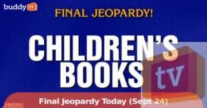 Final Jeopardy Today: Clue & Answer for September 24, 2025
