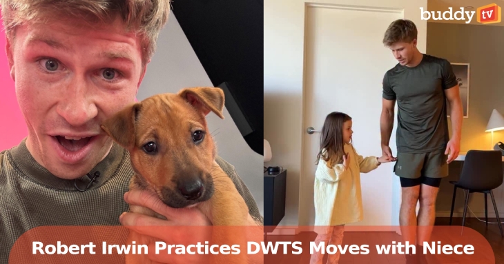 Robert Irwin Practices ‘DWTS’ Moves with Niece Grace and Melts Hearts
