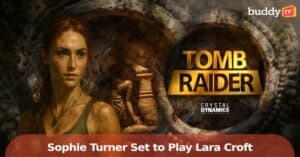 Sophie Turner Set to Play Lara Croft in Amazon Prime’s Upcoming ‘Tomb Raider’ Series