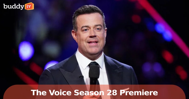 ‘The Voice’ Brings the ‘Carson Callback’ as Season 28 Premieres Sept 22 on NBC and Peacock