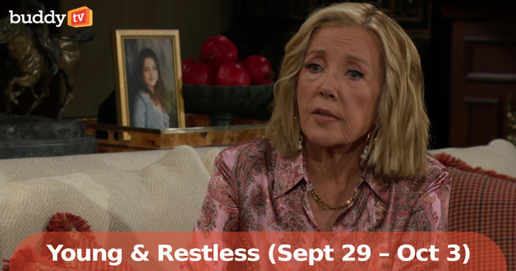 Young and the Restless Spoilers Next Week (Sept 29 – Oct 3)