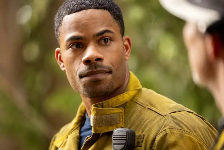 Fire Country S4E3 (Jordan Calloway as Jake Crawford)